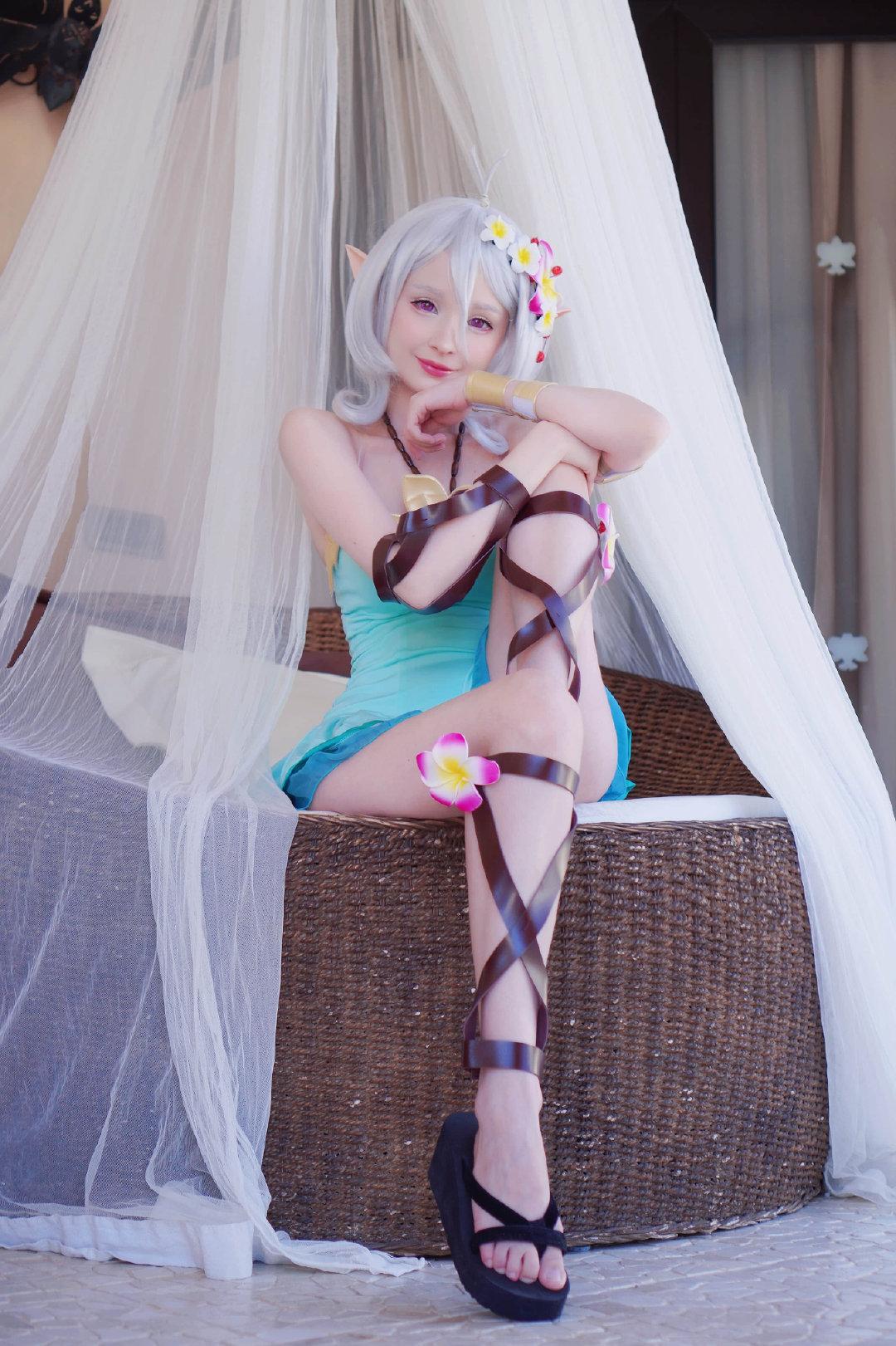 Hidori rose 可可萝，夏日可可萝高清写真