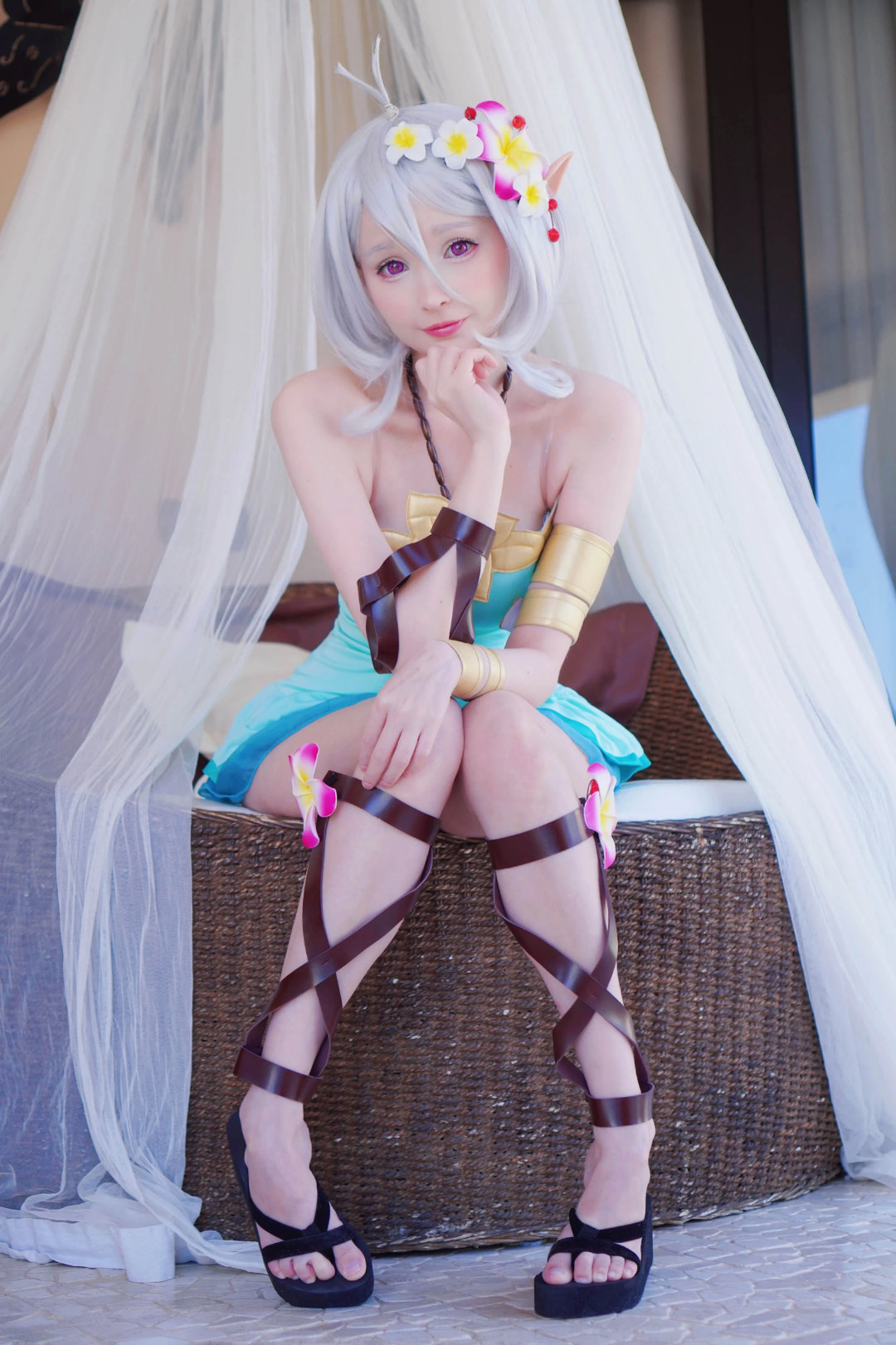 Hidori rose 可可萝，夏日可可萝高清写真