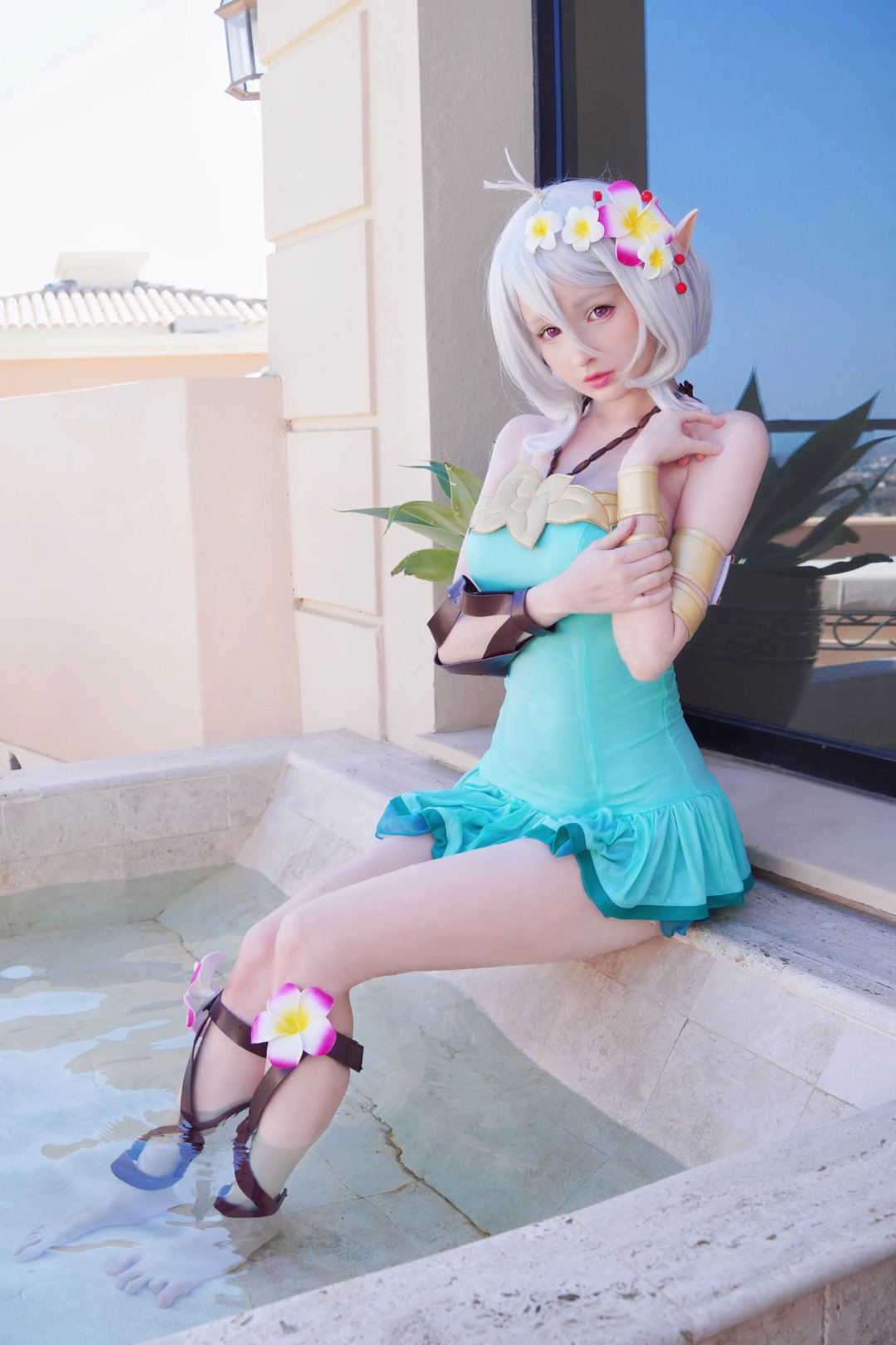 Hidori rose 可可萝，夏日可可萝高清写真