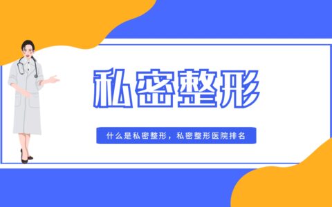什么是私密整形，私密整形医院排名