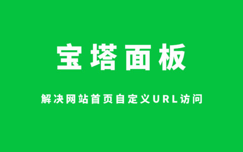 BT宝塔面板解决网站首页自定义URL请求