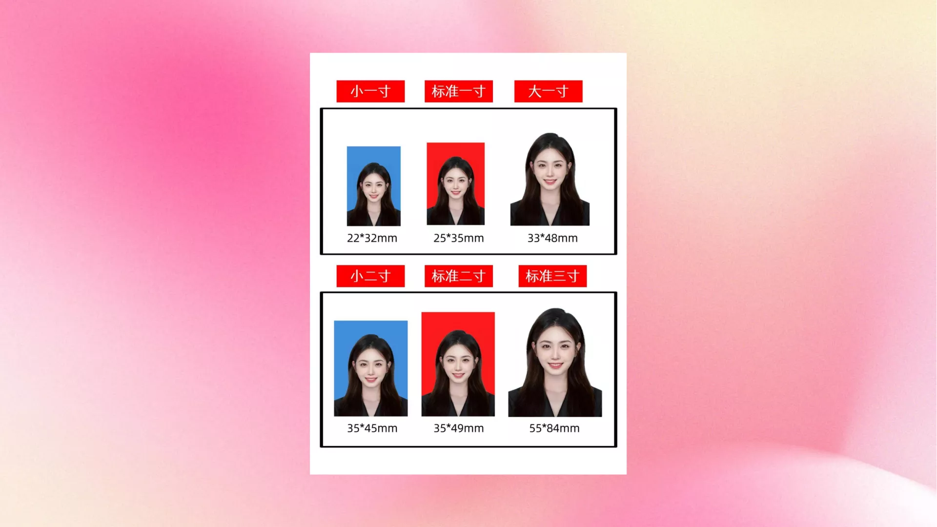 一寸照片的尺寸是多少，PS如何制作一寸照片？