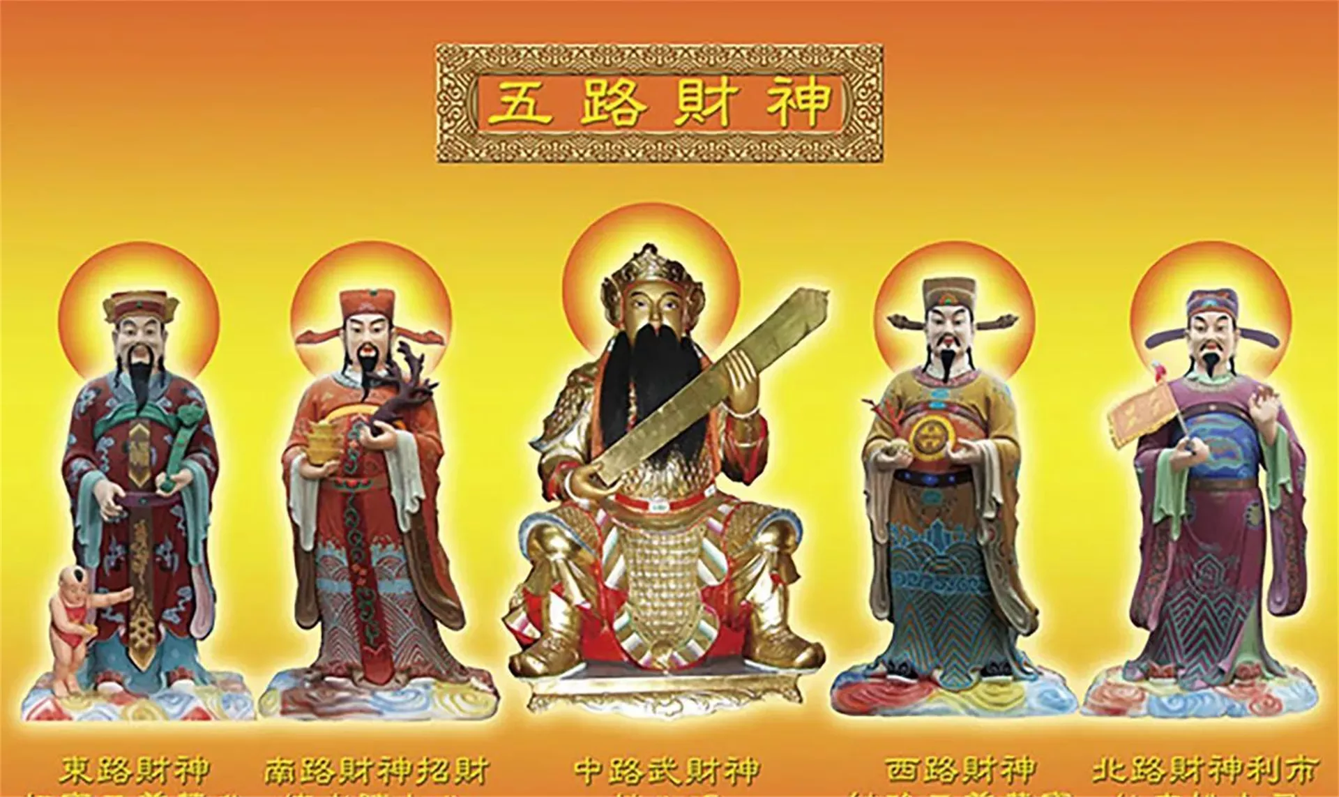 五路财神都有谁？初五迎财神的正确方法