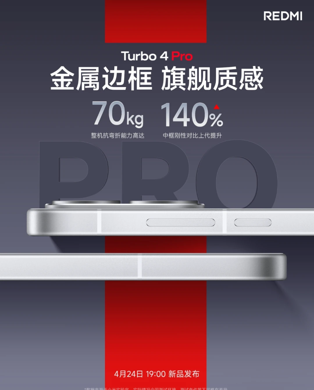 【小米手机】红米新品：Redmi Turbo4 Pro参数配置