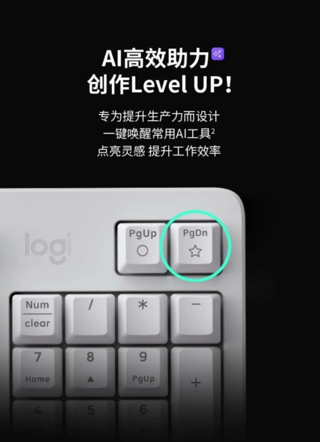 灵砚键盘杀疯了!罗技K868:550天续航+AI键 灵砚键盘杀疯了!罗技K868:550天续航+AI键