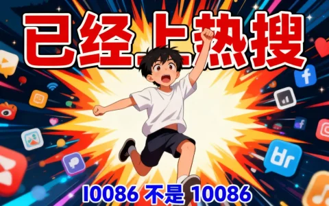 仔细看好了！I0086 不是 10086，已经上热搜