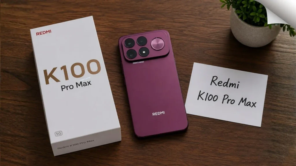 8月11日见！REDMI K100 Pro Max配置参数炸裂