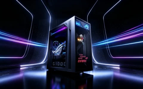 把全息投影塞进机箱？ROG枪神10X台式机卷出新高度